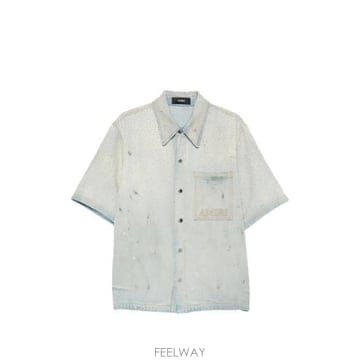 Amiri 26FW �ƹ̸� ���� AM426SH043 001A BLUE26FW �ƹ̸� ���� AM426SH043 001A BLUE