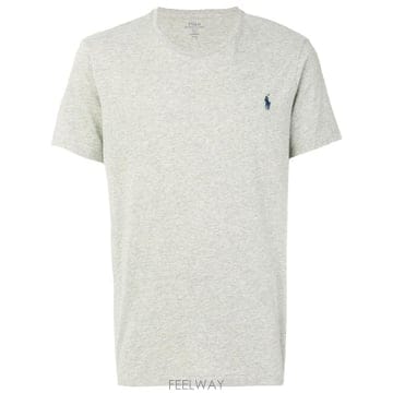 26FW 폴로 랄프로렌 반팔 티셔츠 710680785 002 Grigio
