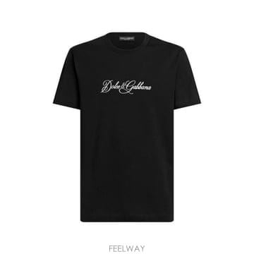 Dolce&Gabbana 26FW ��ü�ذ��ٳ� ���� Ƽ���� G8PT1Z G7P9KN0000 Nero26FW ��ü�ذ��ٳ� ���� Ƽ���� G8PT1Z G7P9KN0000 Nero