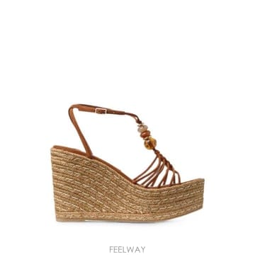 Jimmy Choo 26FW ������ ���� LEMIWEDGE100IPV TANMIX Beige26FW ������ ���� LEMIWEDGE100IPV TANMIX Beige