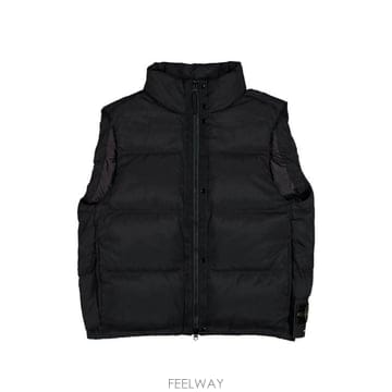 26FW 스톤 아일랜드 패딩 조끼 G100004 S0483V0029 Nero