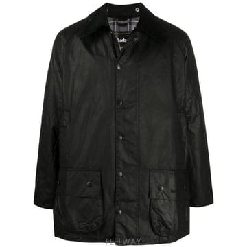 26FW 바버 뷰포트 왁스 자켓 MWX0017 BK91 Nero