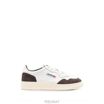 26FW 오트리 메달리스트 로우 스니커즈 AULMFT19 Bianco