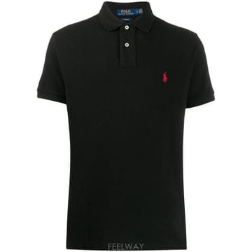 26FW 폴로 랄프로렌 폴로 티셔츠 710795080 006 Nero