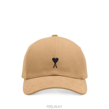 26FW 아미 코튼 ADC 자수 볼캡 UCP265AW0041 A184 Beige