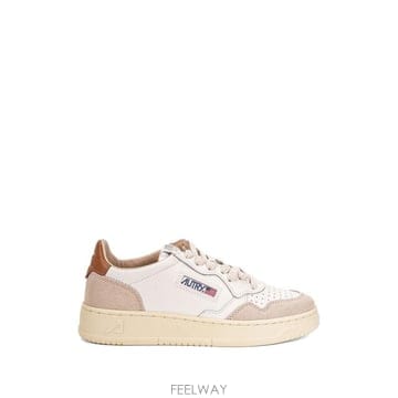 26FW 오트리 메달리스트 로우 스니커즈 AULMLS16 Bianco