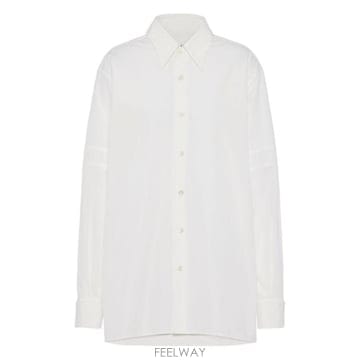Maison Margiela 26SS ���������� ��ư ���ø� ���� S51DT0030 S43001102 White26SS ���������� ��ư ���ø� ���� S51DT0030 S43001102 W