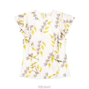 ULLA JOHNSON 26SS ��� ���� �μҸ� Ƽ���� PS260244 INFLO Fantasia26SS ��� ���� �μҸ� Ƽ���� PS260244 INFLO Fantasia
