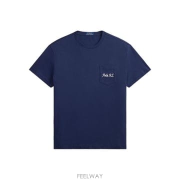 Ralph Lauren 26SS ���� �����η� ���� Ƽ���� 710B16610 001 Blu26SS ���� �����η� ���� Ƽ���� 710B16610 001 Blu