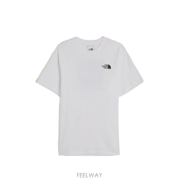 THE NORTH FACE 26SS �뽺���̽� ������� �ڽ� NSE ���ַ� ���� Ƽ���� NF0A8B6KFN41 WHITE White26SS �뽺���̽� ������� �ڽ� NSE ���ַ� ���� Ƽ���� N