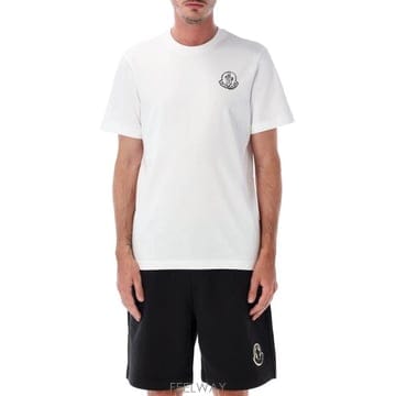 Moncler 26FW ��Ŭ���� �ΰ� ����Ʈ Ƽ���� 8C0002589AUG 00A Bianco26FW ��Ŭ���� �ΰ� ����Ʈ Ƽ���� 8C0002589AUG 00A Bian