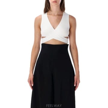 Alaia 26FW �˶��̾� �μҸ� Ƽ���� AA9H1547J085D 000 Bianco26FW �˶��̾� �μҸ� Ƽ���� AA9H1547J085D 000 Bianco