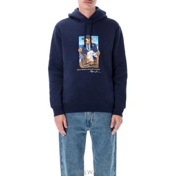 Ralph Lauren 26FW ���� �����η� �ĵ� Ƽ���� 710B21811 001 Blu26FW ���� �����η� �ĵ� Ƽ���� 710B21811 001 Blu
