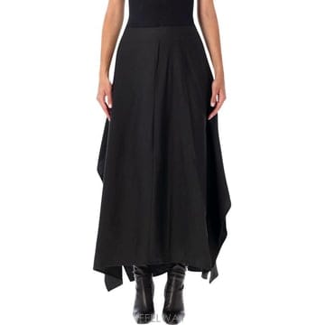 26FW 스튜디오 니콜슨 미디 스커트 BASKESNW1964 BLACK Nero