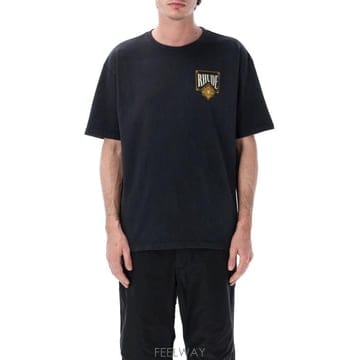 RHUDE 26SS ��� ���� Ƽ���� RHSS26TT02012 6185 VINTAGE BLACK26SS ��� ���� Ƽ���� RHSS26TT02012 6185 VINTAGE BLACK