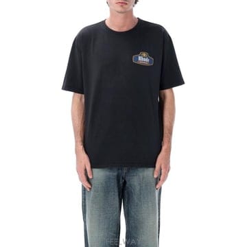 RHUDE 26SS ��� ���� Ƽ���� RHSS26TT04012 6189 VINTAGE BLACK26SS ��� ���� Ƽ���� RHSS26TT04012 6189 VINTAGE BLACK
