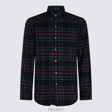 Ralph Lauren 26FW ���� �����η� ���� Ƽ���� 710B30155 001 CHECK MULTI26FW ���� �����η� ���� Ƽ���� 710B30155 001 CHECK MUL