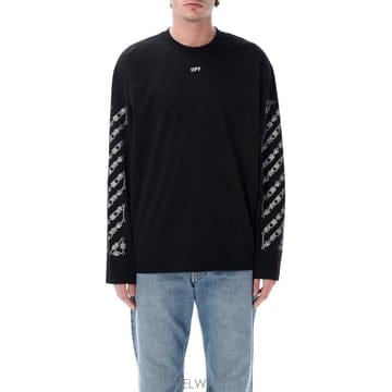 Off White 26SS ����ȭ��Ʈ ���� Ƽ���� OMAB09CS26JER001 0001 Nero26SS ����ȭ��Ʈ ���� Ƽ���� OMAB09CS26JER001 0001 Nero