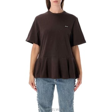26FW 로테이트 반팔 티셔츠 1165051667 MOLE BROWN