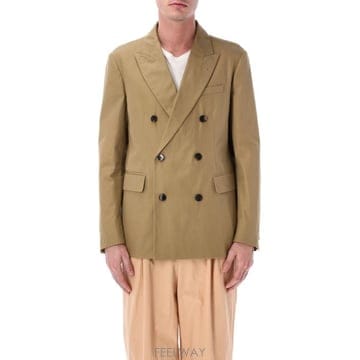 Dries Van Noten 26SS �帮�� �� ��ư ��Ʈ ���� 0204073103 102 Marrone26SS �帮�� �� ��ư ��Ʈ ���� 0204073103 102 Marrone