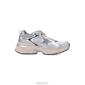 Golden Goose 26SS ��籸�� ����Ʈ��Ÿ ����Ŀ�� GMF00724F007843 60320 GREY SILVER BLACK26SS ��籸�� ����Ʈ��Ÿ ����Ŀ�� GMF00724F007843 6032