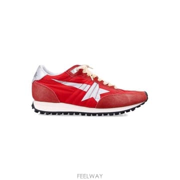 Golden Goose 26FW ��籸�� ���Ϸ� ���� �ǹ� ��Ÿ ������ ����Ŀ�� GWF00683F005492 40399 RED SI26FW ��籸�� ���Ϸ� ���� �ǹ� ��Ÿ ������ ����Ŀ�� GW