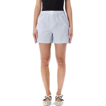26SS 디 아티코 숏팬츠 WCQ00002CCC127AA 264 LIGHT BLUE WHITE STRIPES