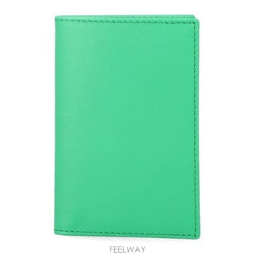 꼼데가르송 레더 미니 지갑 블랙