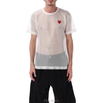 Comme des Garcons 26SS �ĵ������� ���� Ƽ���� AX T351 051 2 Bianco26SS �ĵ������� ���� Ƽ���� AX T351 051 2 Bianco