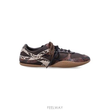 Miu Miu 26SS �̿�̿� ����Ŀ�� 5E428E3ZL4 F0Q70 BROWN TOBACCO26SS �̿�̿� ����Ŀ�� 5E428E3ZL4 F0Q70 BROWN TOBACCO