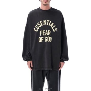 Fear of God 26SS �Ǿ���갫 ���� Ƽ���� 125SP262011F FB FADED BLACK26SS �Ǿ���갫 ���� Ƽ���� 125SP262011F FB FADED BLAC