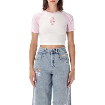 Adidas 26FW �Ƶ�ٽ� ���� Ƽ���� KR9628 WHITE CLPI Rosa26FW �Ƶ�ٽ� ���� Ƽ���� KR9628 WHITE CLPI Rosa