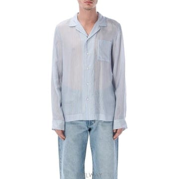Dries Van Noten 26SS �帮�� �� ��ư ���� ���� 0207813276 514 Blu26SS �帮�� �� ��ư ���� ���� 0207813276 514 Blu