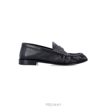 26FW 생로랑 매트 레더 서플 르 로퍼 83947125VAA 1000 Nero