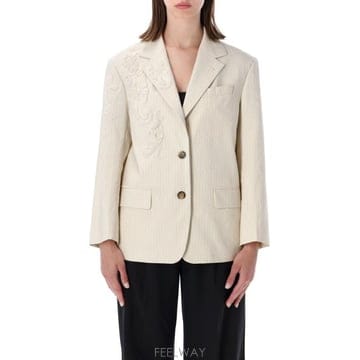 Dries Van Noten 26SS �帮�� �� ��ư ��Ʈ ���� 2610104233360 005 Beige26SS �帮�� �� ��ư ��Ʈ ���� 2610104233360 005 Beige