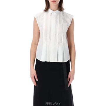 Sacai 26SS ��ī�� ����콺 26 08541 151 Bianco26SS ��ī�� ����콺 26 08541 151 Bianco