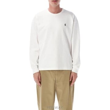 Ralph Lauren 26FW ���� �����η� ���� Ƽ���� 710B18909 002 Bianco26FW ���� �����η� ���� Ƽ���� 710B18909 002 Bianco