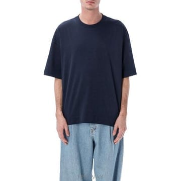 Dries Van Noten 26SS �帮�� �� ��ư ���� Ƽ���� 0211113603 509 Blu26SS �帮�� �� ��ư ���� Ƽ���� 0211113603 509 Blu