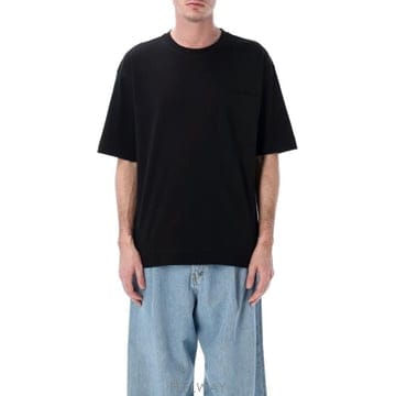 Dries Van Noten 26SS �帮�� �� ��ư ���� Ƽ���� 0211103603 900 Nero26SS �帮�� �� ��ư ���� Ƽ���� 0211103603 900 Nero