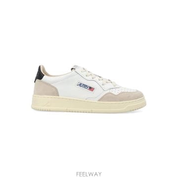 26FW 오트리 메달리스트 로우 스니커즈 AULMLS21 WB Bianco