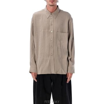 STUDIO NICHOLSON 26FW ��Ʃ��� ���ݽ� ���� Ƽ���� SNM1557 TAUPE Beige26FW ��Ʃ��� ���ݽ� ���� Ƽ���� SNM1557 TAUPE Beige