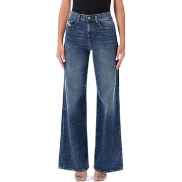 26FW 디젤 데님 팬츠 A0362409L21 01 MID BLUE