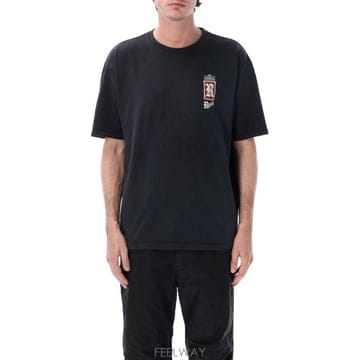 RHUDE 26SS ��� ���� Ƽ���� RHSS26TT07012 3159 VINTAGE BLACK26SS ��� ���� Ƽ���� RHSS26TT07012 3159 VINTAGE BLACK