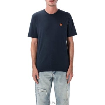 Maison Kitsune 26SS ����Ű���� ���� ��� ���ַ� Ƽ���� PM00107KJ7026 0413 CLASSIC NAVY26SS ����Ű���� ���� ��� ���ַ� Ƽ���� PM00107KJ7026 