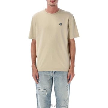 Maison Kitsune 26SS ����Ű���� ���� ��� ����Ʈ Ƽ���� PM00108KJ7025 0450 TEA LEAF26SS ����Ű���� ���� ��� ����Ʈ Ƽ���� PM00108KJ7025 