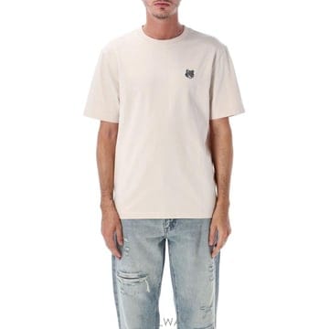 Maison Kitsune 26SS ����Ű���� ���� ��� ����Ʈ Ƽ���� PM00108KJ7025 0447 LILAC POWDER26SS ����Ű���� ���� ��� ����Ʈ Ƽ���� PM00108KJ7025 