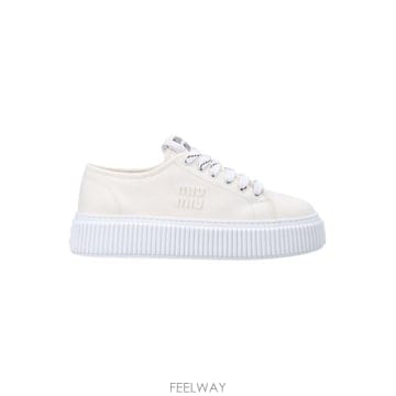 Miu Miu 26FW �̿�̿� ����Ŀ�� 5E389E3ARS F0304 Bianco26FW �̿�̿� ����Ŀ�� 5E389E3ARS F0304 Bianco