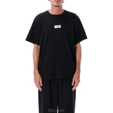 26FW MM6 메종마르지엘라 반팔 티셔츠 SH0GC0071M20258 900 Nero