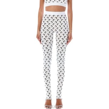 26SS 마린세르 레깅스 WPA111ACJER0001 WH00 WHITE BLACK MOON