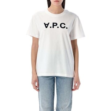 A.P.C. 26SS ����� ���� Ƽ���� M26384COHBM TAE WHITE DARK NAVY26SS ����� ���� Ƽ���� M26384COHBM TAE WHITE DARK NAV